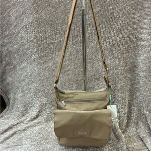 Baggallini Tan Crossbody Bag